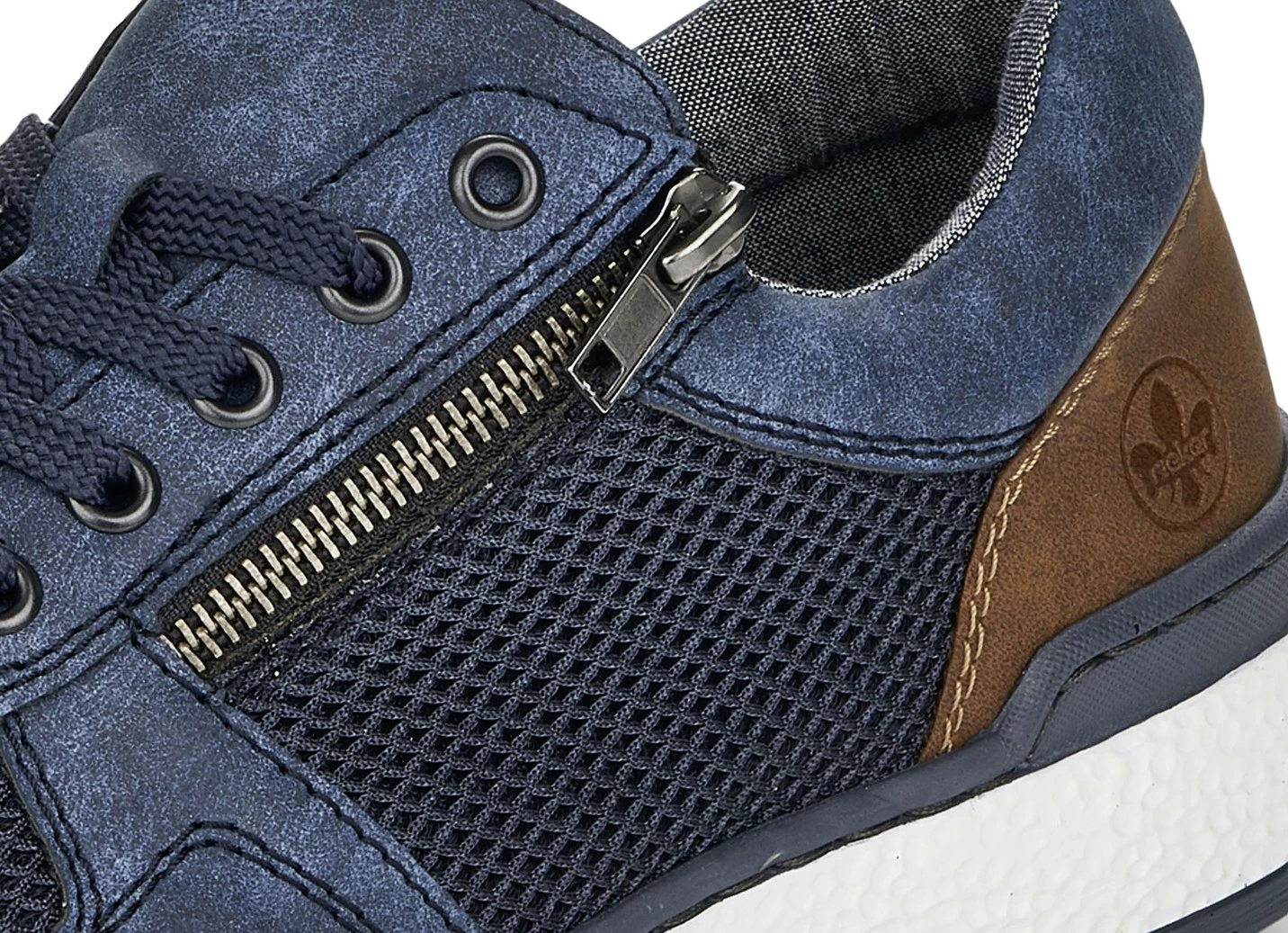 Rieker Sneaker mit seitlichem Reißverschluss
