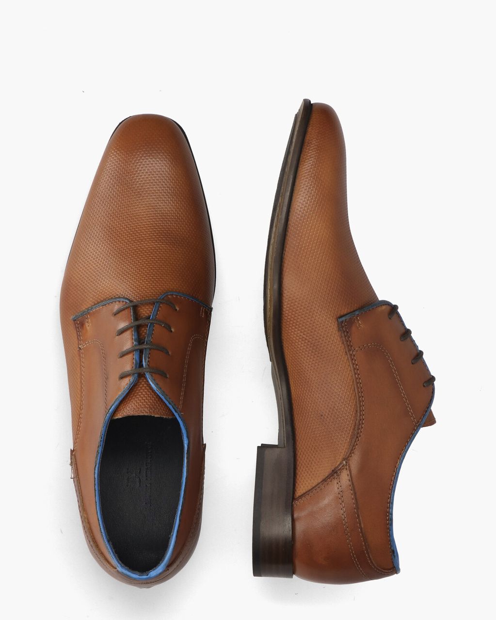 Daniel Kenneth Revano Cognac Heren Veterschoenen