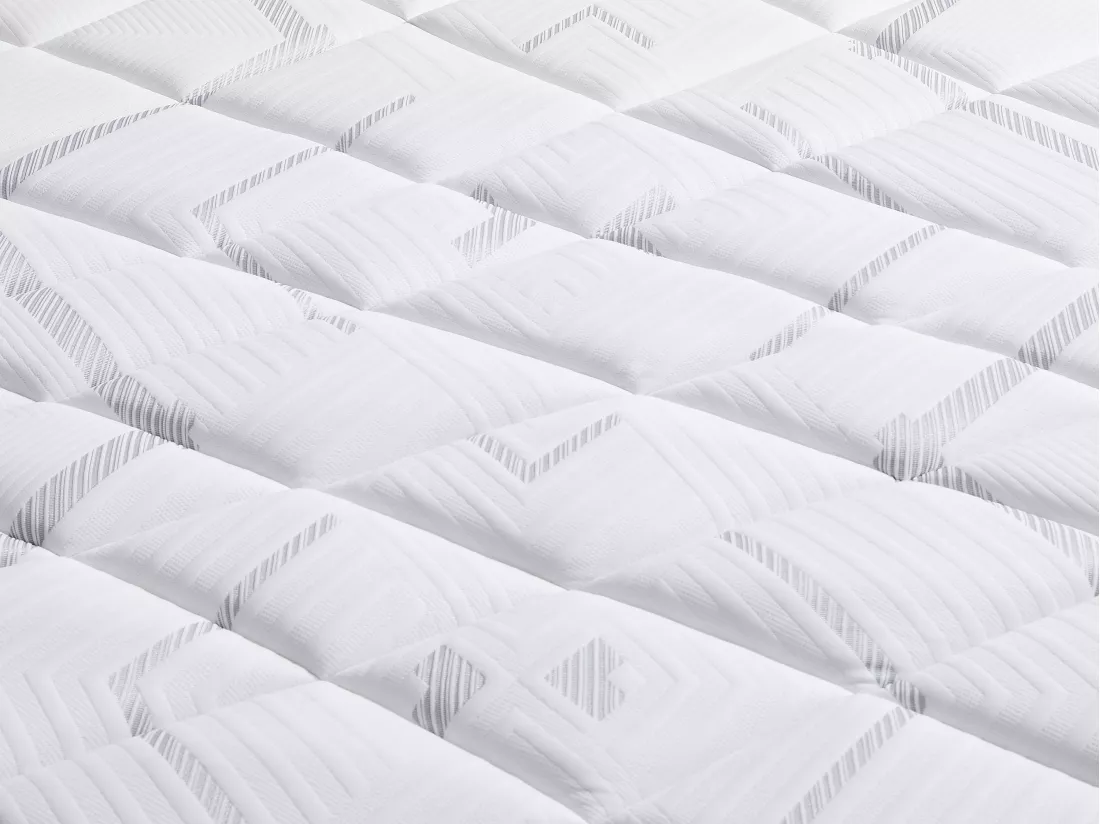 Matelas 140 x 200 cm hybride ressorts ensachés 5 zones et mousse à mémoire de forme ép.30cm - PATNOS de YSMÉE