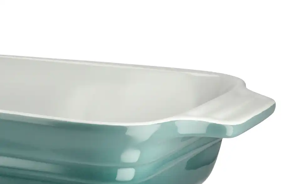 KHG Auflaufform Dunkelblau, Weiß 40 cm