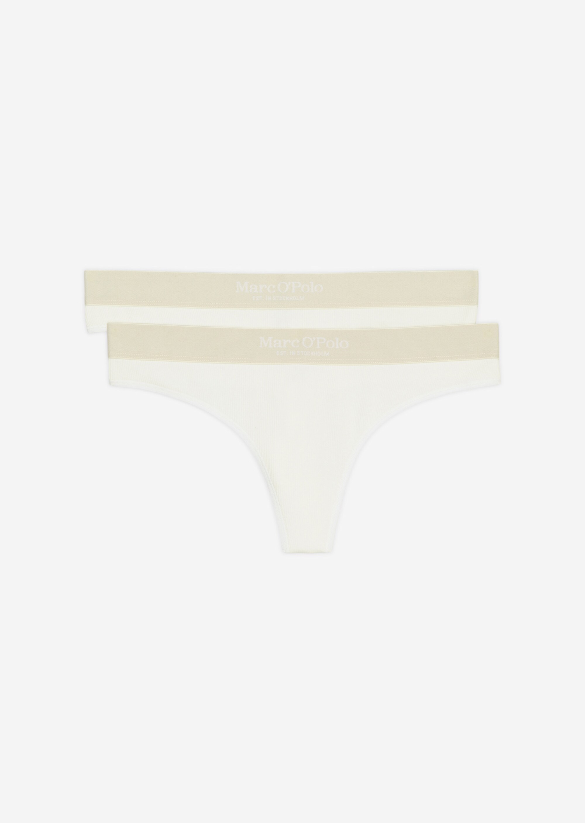 Feinripp-Tanga im 2er Pack