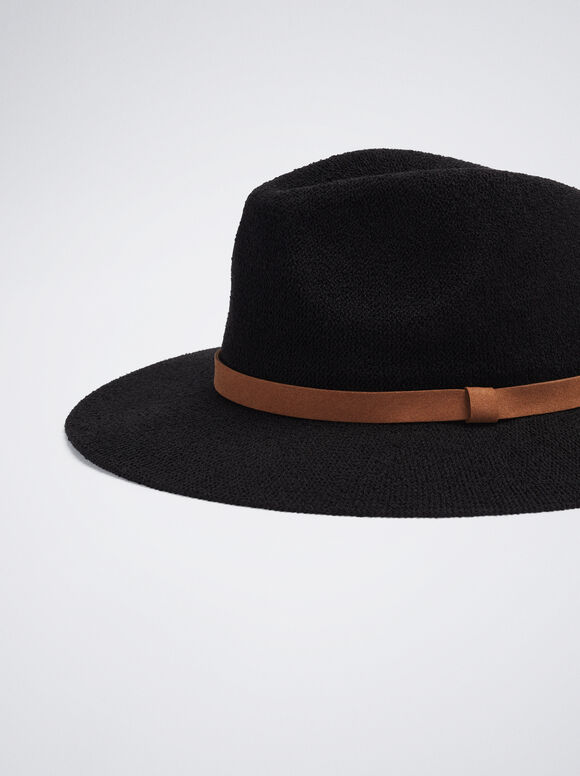 Gorro de tricô - Preto
