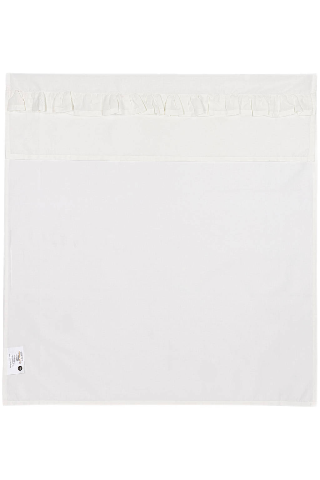 baby ledikantlaken Ruffle 100x150 Offwhite