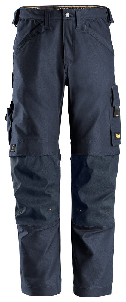 Snickers AllroundWork Canvas  6324 - Werkbroek - Donkerblauw - 56 - 82