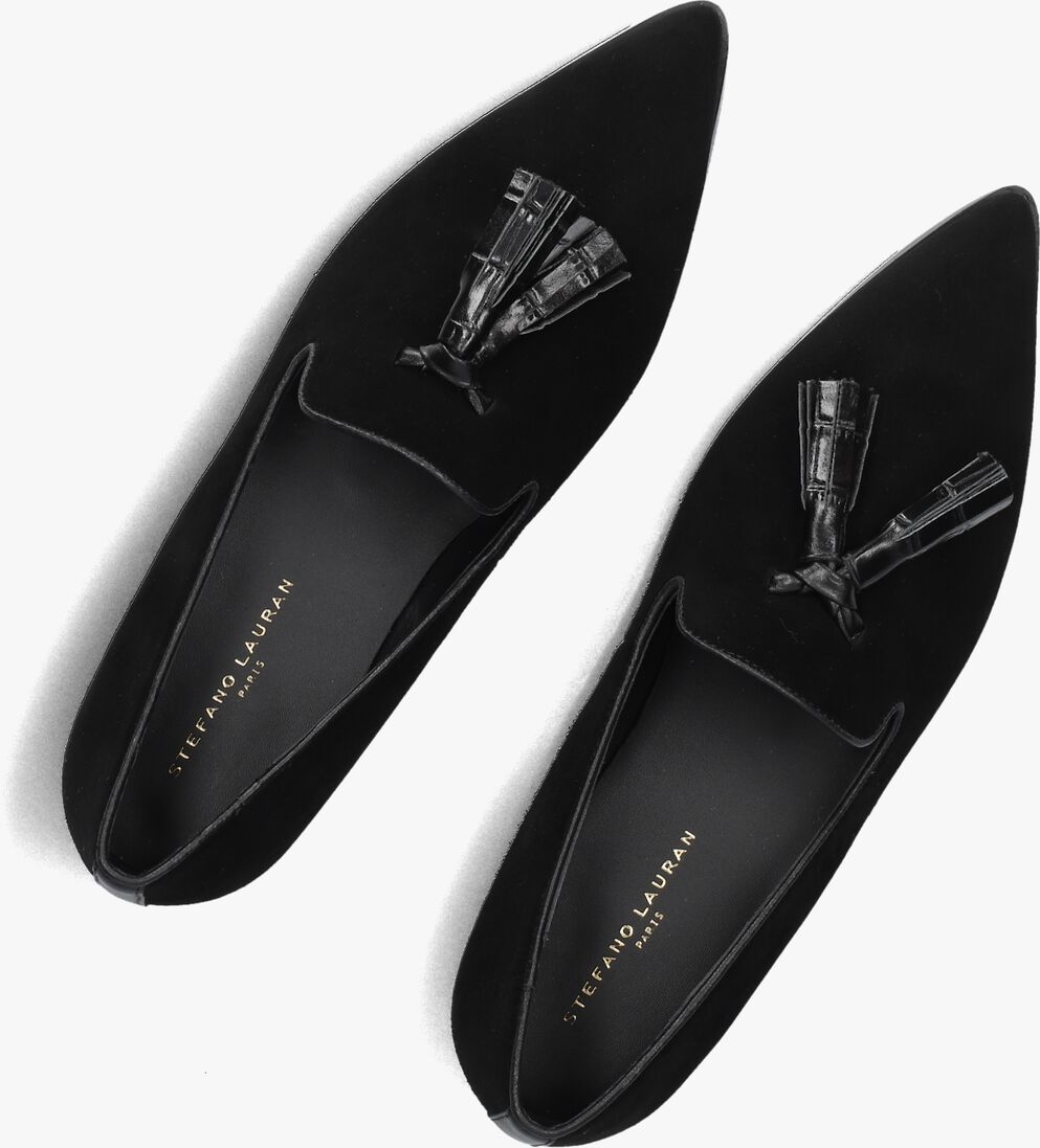 zwarte stefano lauran loafers bj5615-05