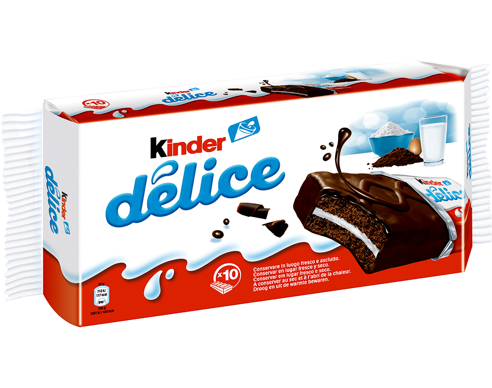BOLOS KINDER DÉLICE 390G