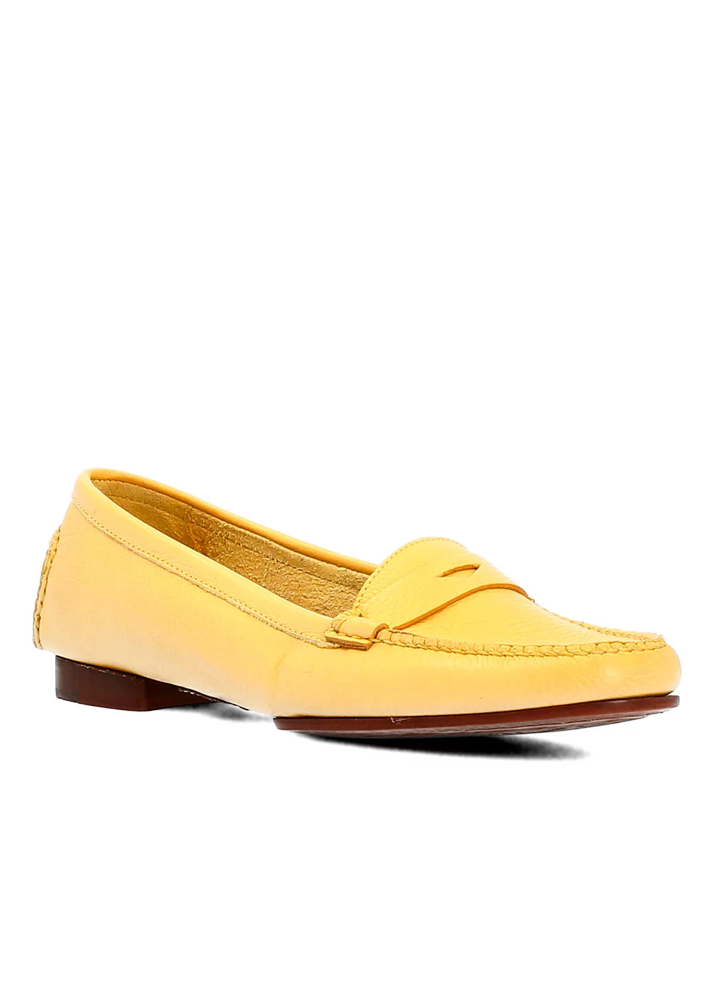 MOCASSIN MOCASSIN W PENNY MOC LEMON