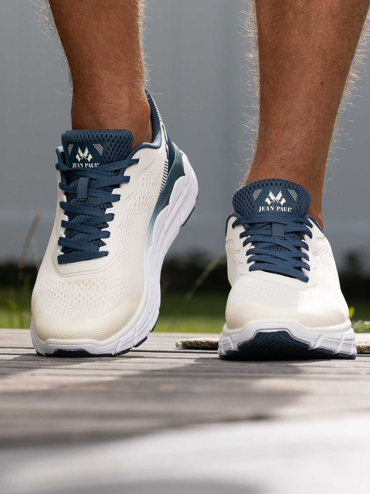 Jean Paul - Lyon Navy Marshmallow - Trapes Sko