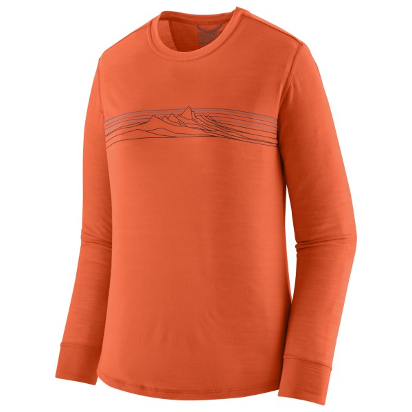 Patagonia - Women's L/S Cap Cool Merino Graphic Shirt - Haut en mérinos