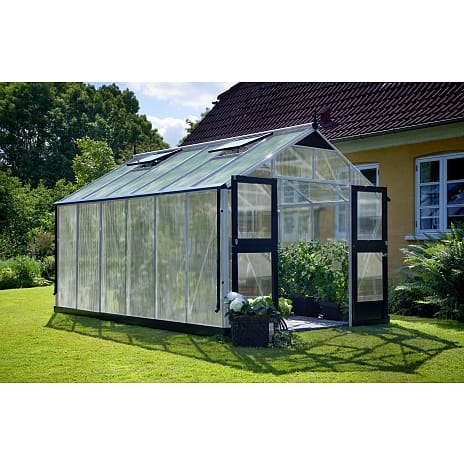 Juliana Premium drivhus - Aluminium