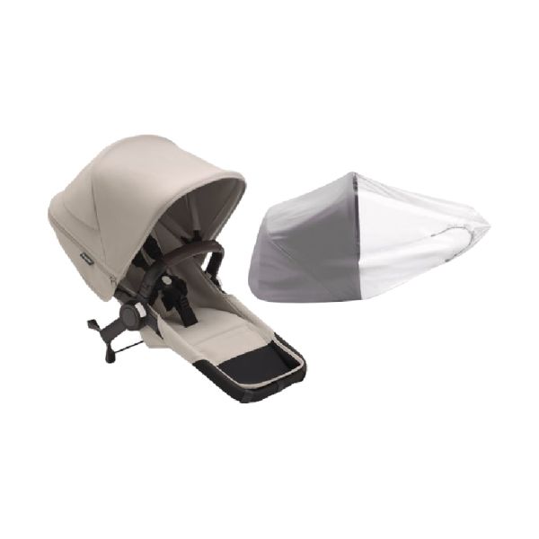 Bugaboo Donkey 5 Duo Uitbreidingsset Compleet Grey Mélange