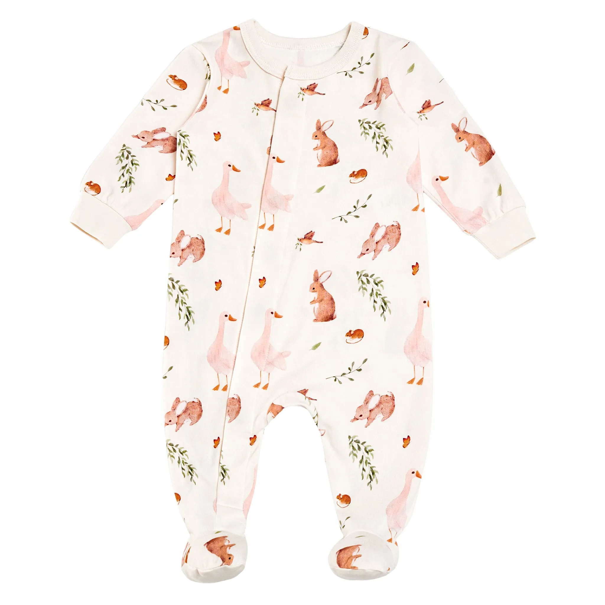 Collé-Collé Pyjama Magnétique Nature Prématuré-12mois