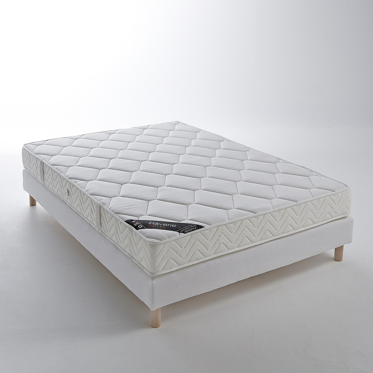 LA REDOUTE INTERIEURS<br>Colchão de espuma HR, resistente ao fogo, Alt.18 cm