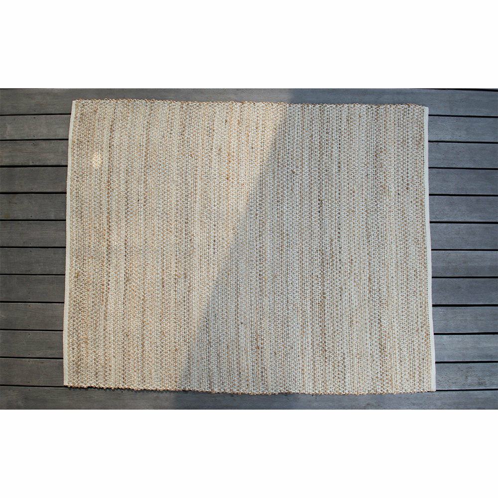 Tapis intérieur - yuta - 120 x 160 cm - marron/naturel - cezare