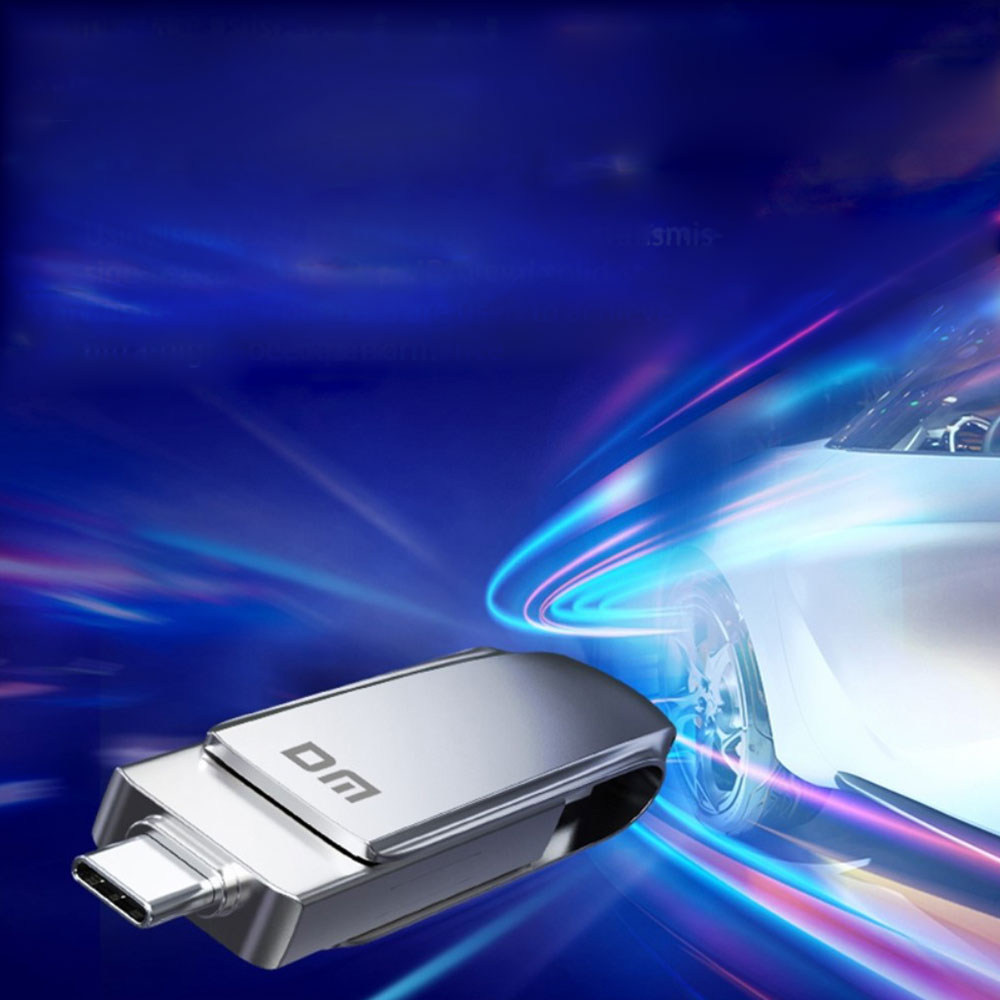 (128GB) USB C / USB 3.2 Speicher Stick Flash Drive High Speed (300MB/s) - Silber