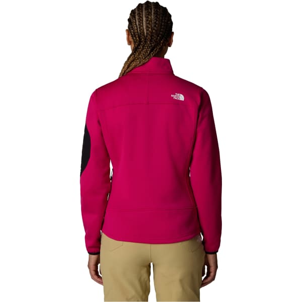 Veste polaire randonnée THE NORTH FACE W MISTYESCAPE FLEECE PINK PRIMROSE/TNF BLACK
