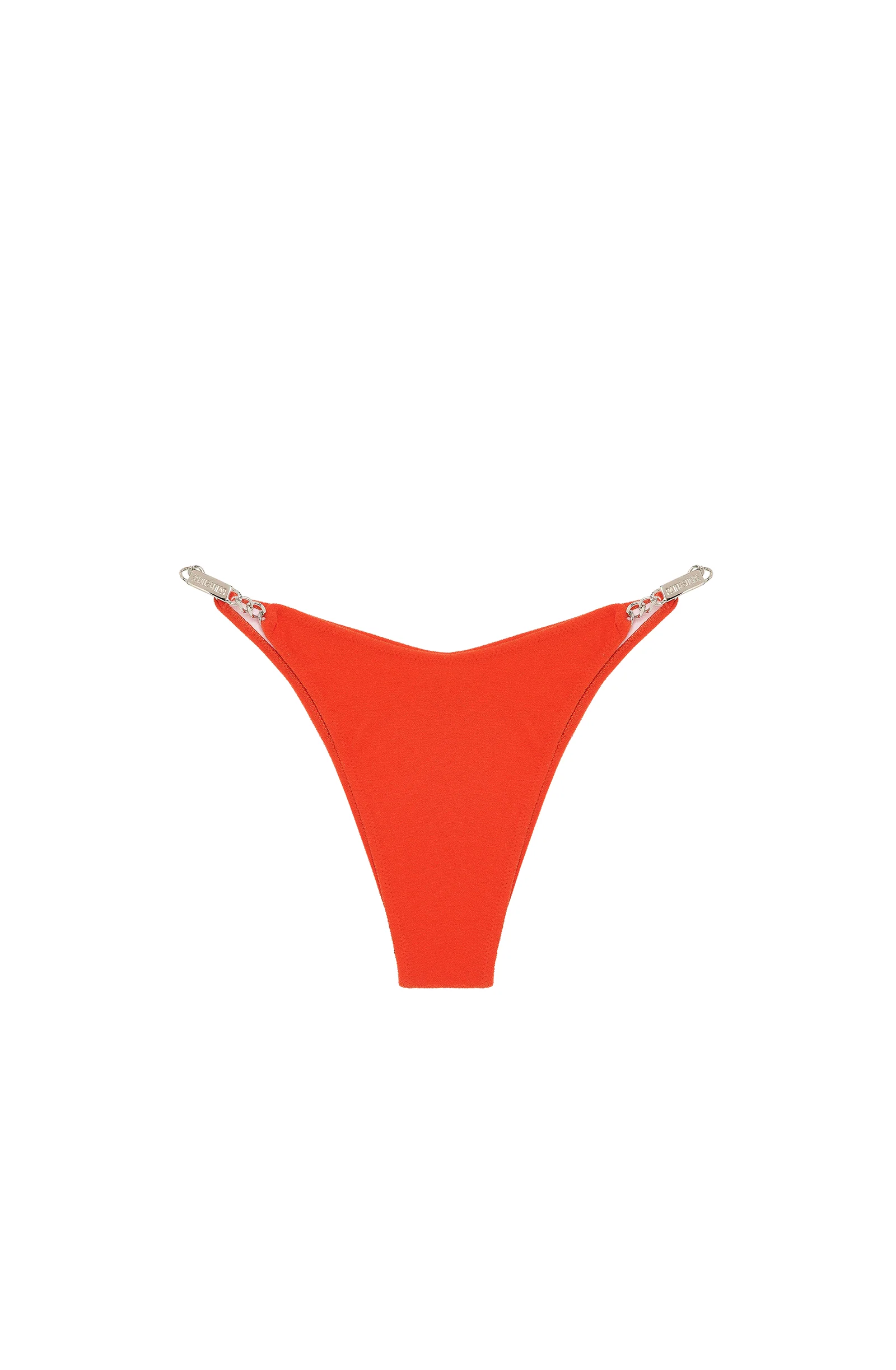 tanja Bas de maillot tanga en éponge orange Orange
