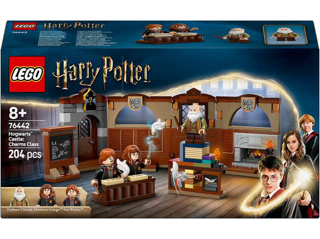 AULA DE ENCANTAMENTOS LEGO HARRY POTTER TM