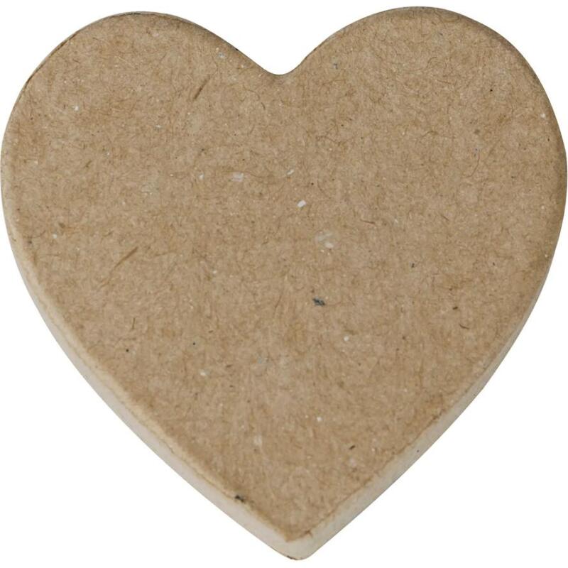 Magnet coeur 1x7x7cm - Kraft