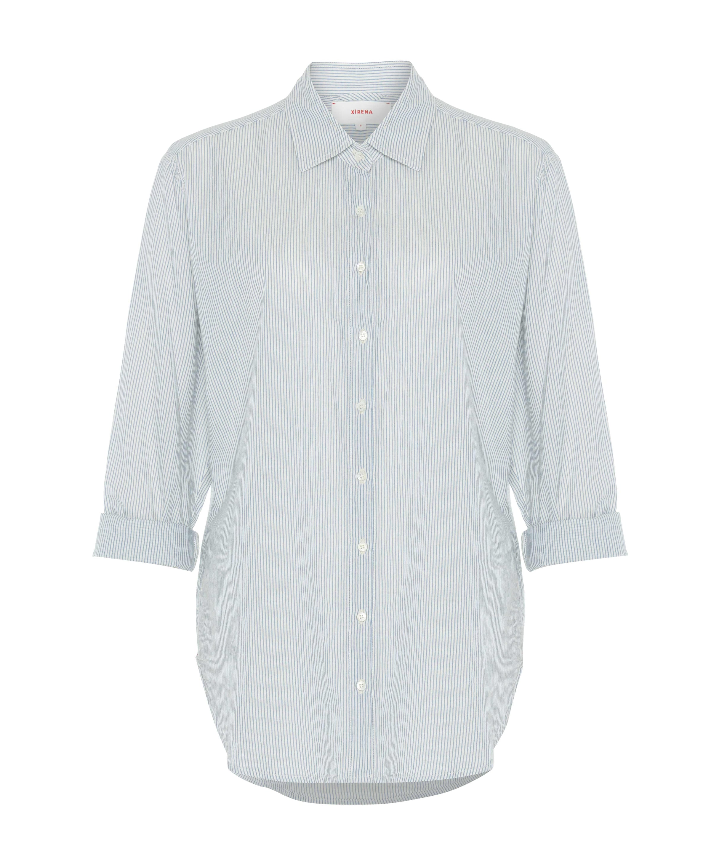 Xirena Dames blouse blauw