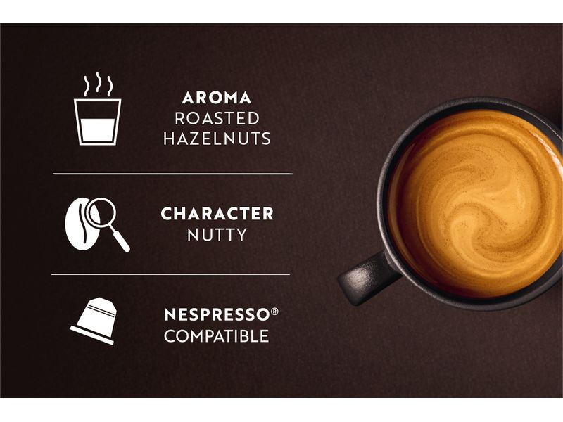 Café Royal Kaffeekapseln für Nespresso Hazelnut 100 Stück Kaffeekapseln für Nespresso Maschinen