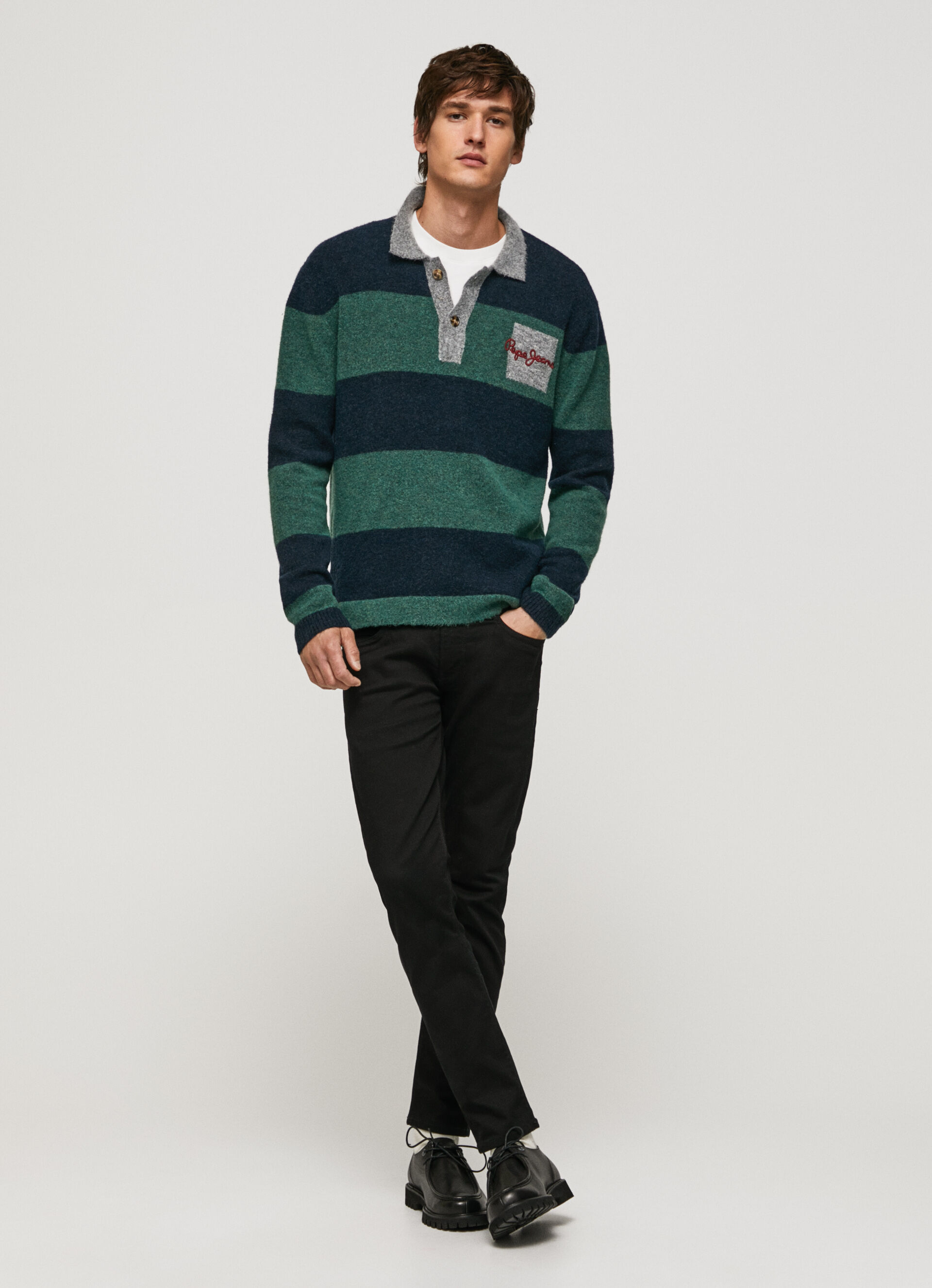 Calça jeans Hatch Fit Slim com cintura baixa - jeans