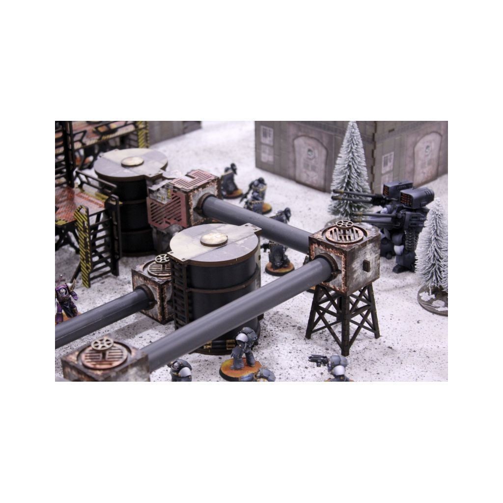Ready for Battle: Industry Of Murder Oil Tanks