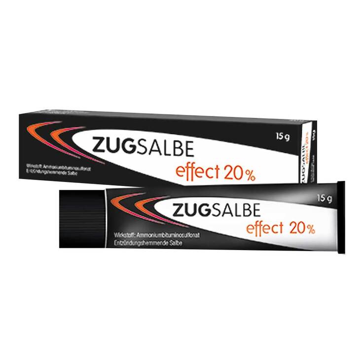 Zugsalbe effect 20% Salbe, 15 g