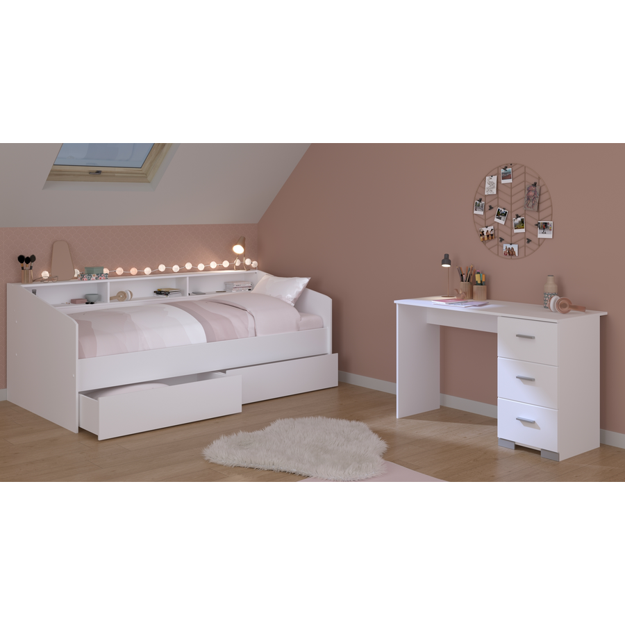 Parisot Kinderzimmer 3-tlg. Sleep 46 Weiß Weiß