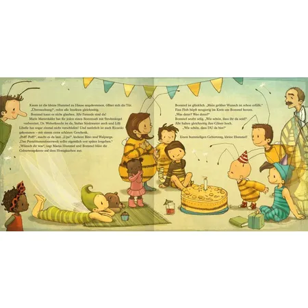 ars Edition Buch Die kleine Hummel Bommel feiert Geburtstag