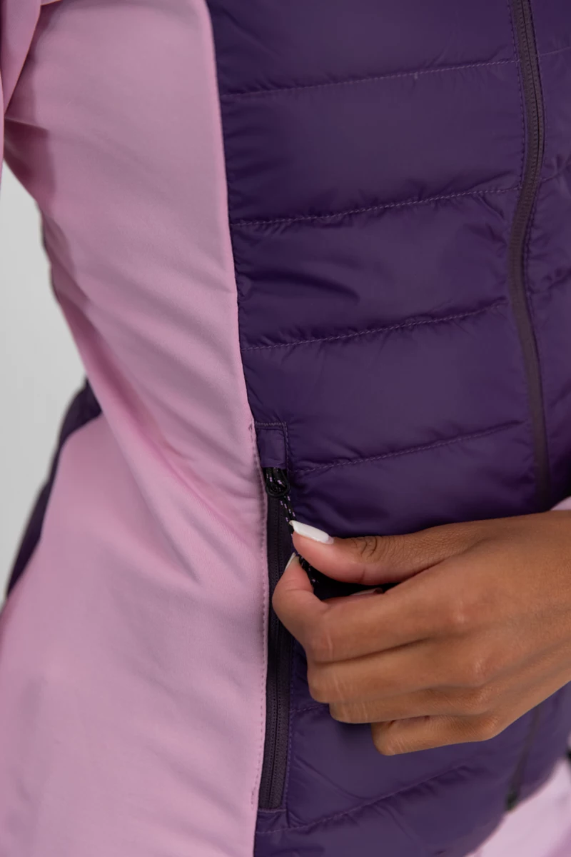 PEAK PERFORMANCE Down Hybrid Hood Damen Daunenjacke