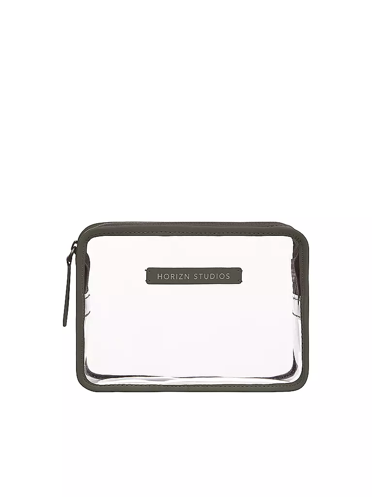 HORIZN STUDIOS Toilettetasche LIQUIDS BAG dunkelgrün