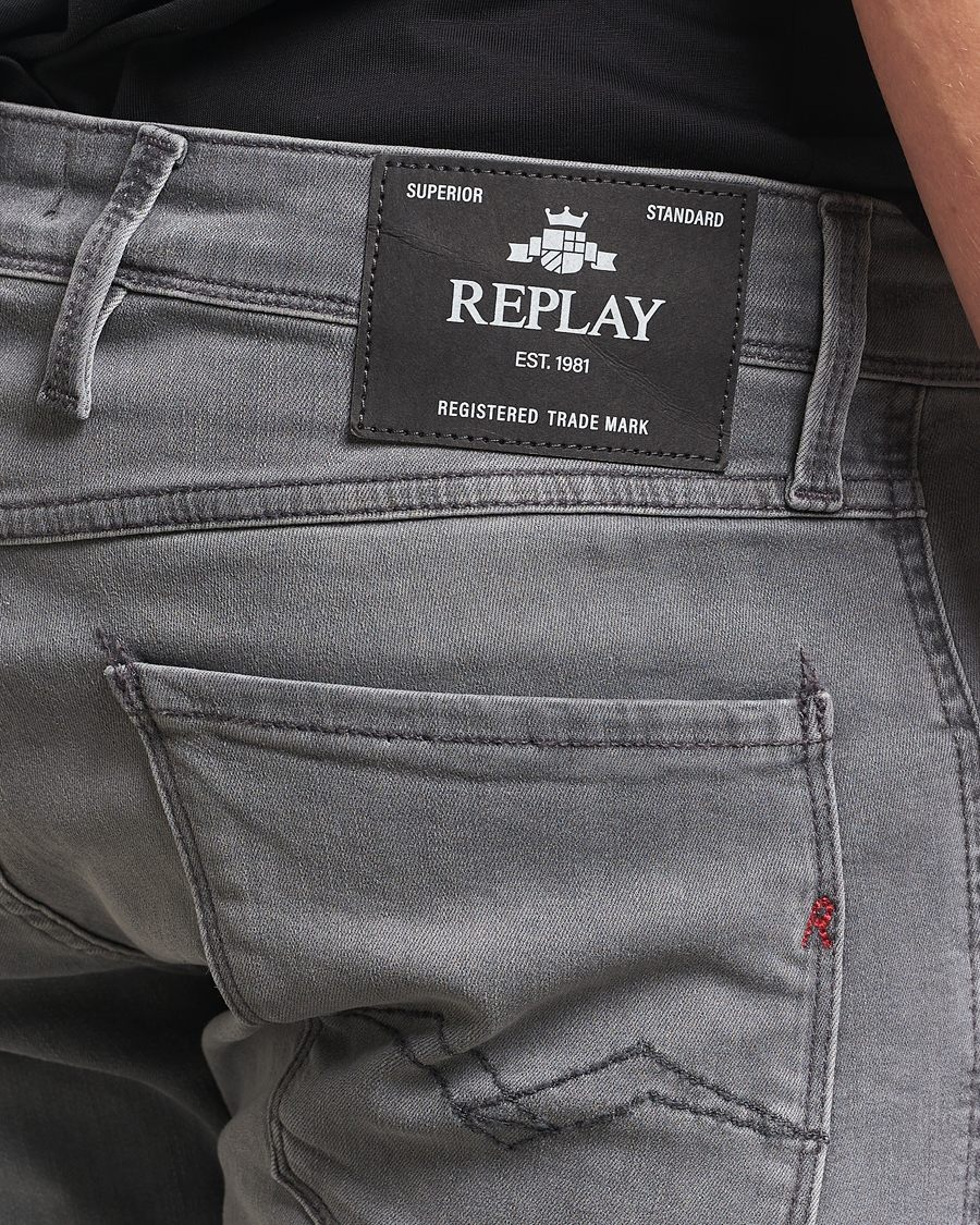 Replay Anbass Powerstretch Jeans Grey