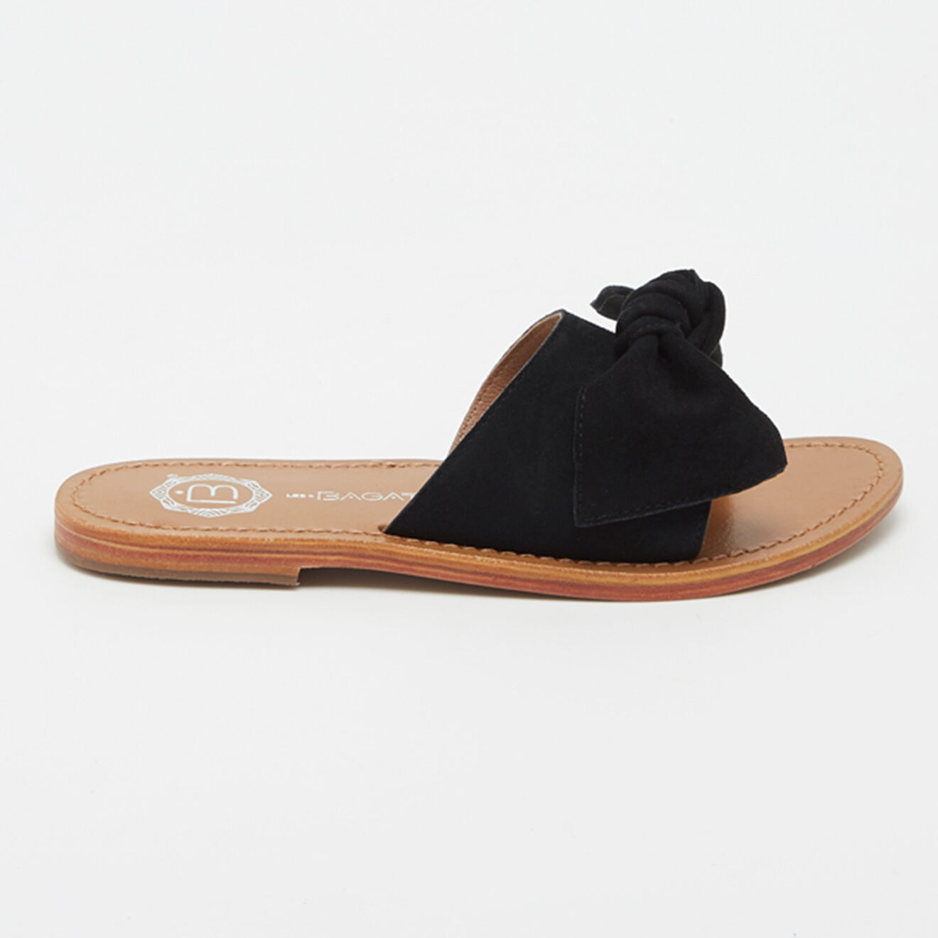 Les Bagatelles Mules en Cuir Westchester noir/marron