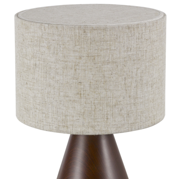 KARWEI tafellamp Daaf beige 36,5xØ25cm
