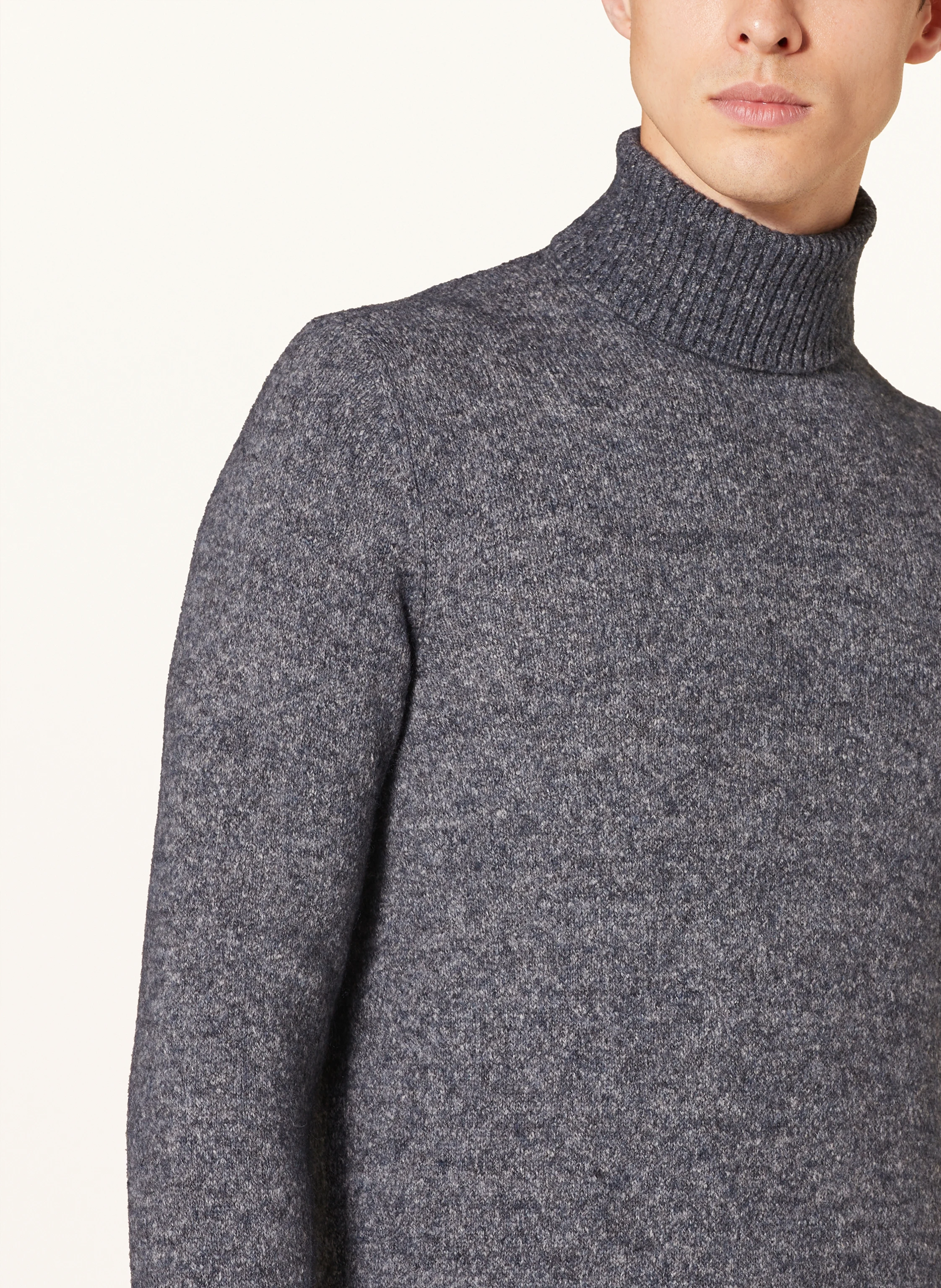 BRUNELLO CUCINELLI Rolkragenpullover mit Alpaka
