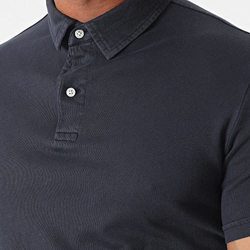 Polo Manches Courtes Studios M1110323A Bleu Marine