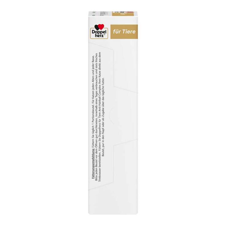 Doppelherz für Tiere Anti-Hairball Complex Katzen, 25X10 g