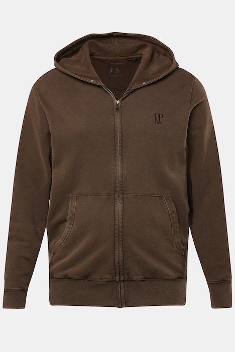 JP 1880 Hoodiejacke, Homewear, Vintage Look, Kapuze, bis 8 XL