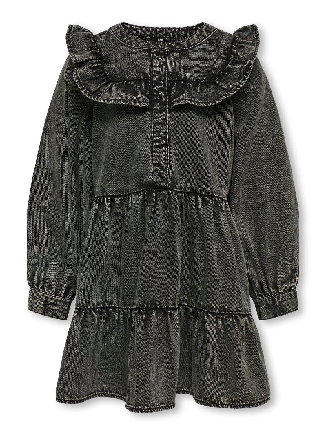KOGSHELLY Kurzes Kleid Washed Black