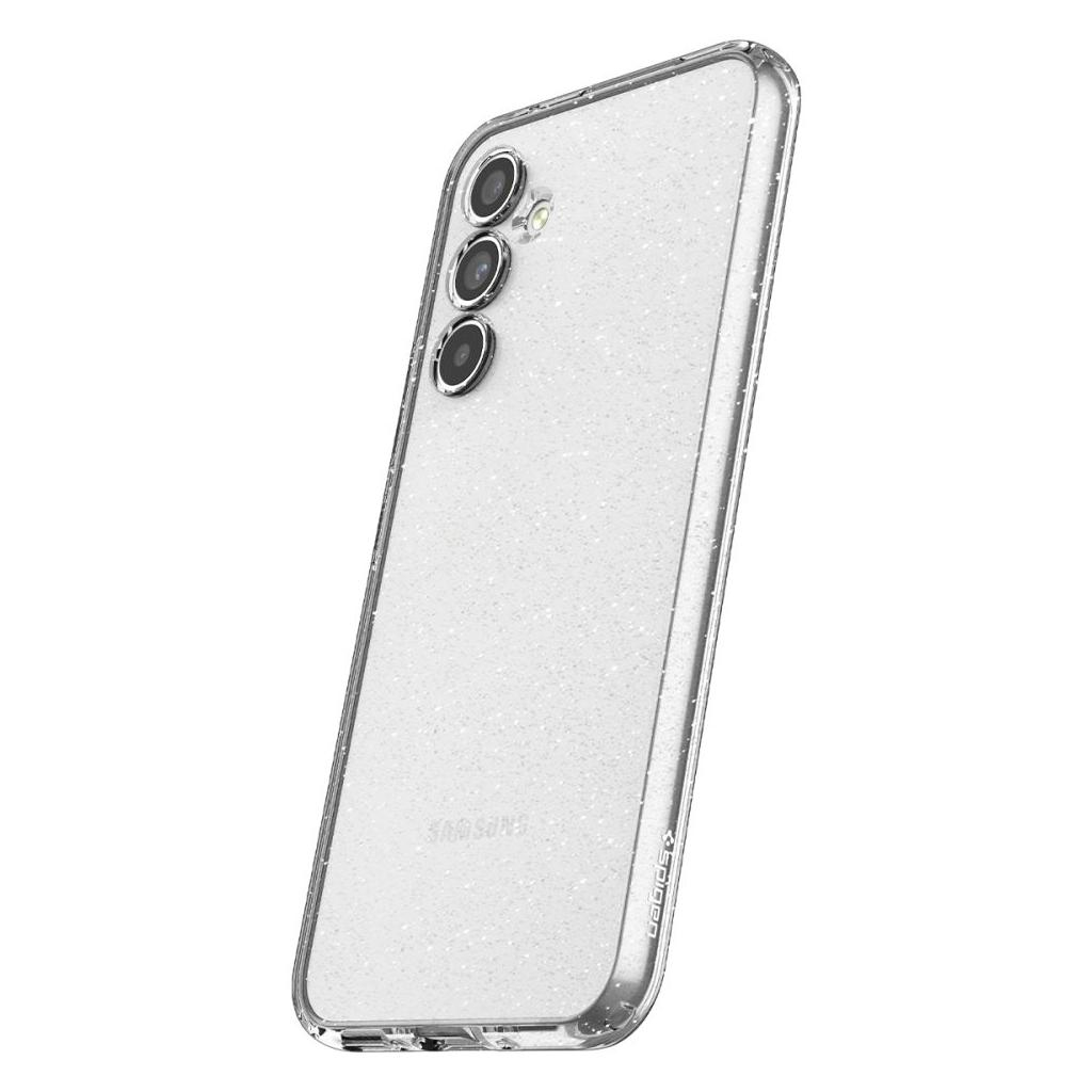 Samsung Galaxy A54 5G Liquid Crystal Glitter Case Gummi Hülle (ACS05890) - Transparent
