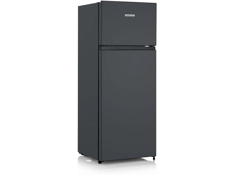Severin Kühlschrank DT 8762 Schwarz, Rechts, Wechselbar Kühlschrank mit Gefrierfach