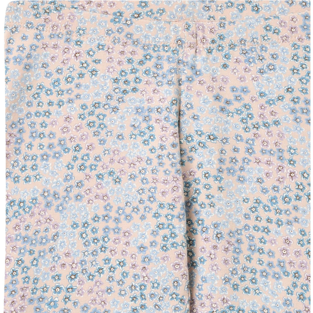 Køb Wheat Powder Blue Flowers Jersey Leggings Jules