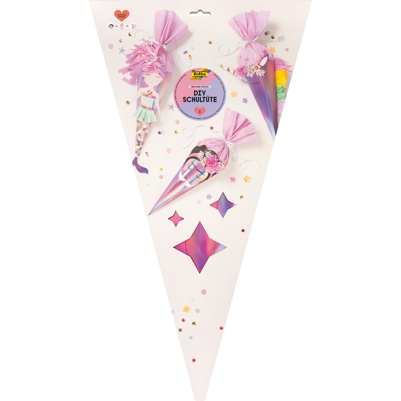 Folia Schultüte-Bastelset, Unicorn School