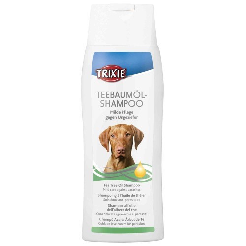 Shampoo antiparasitário para cães com óleo de melaleuca