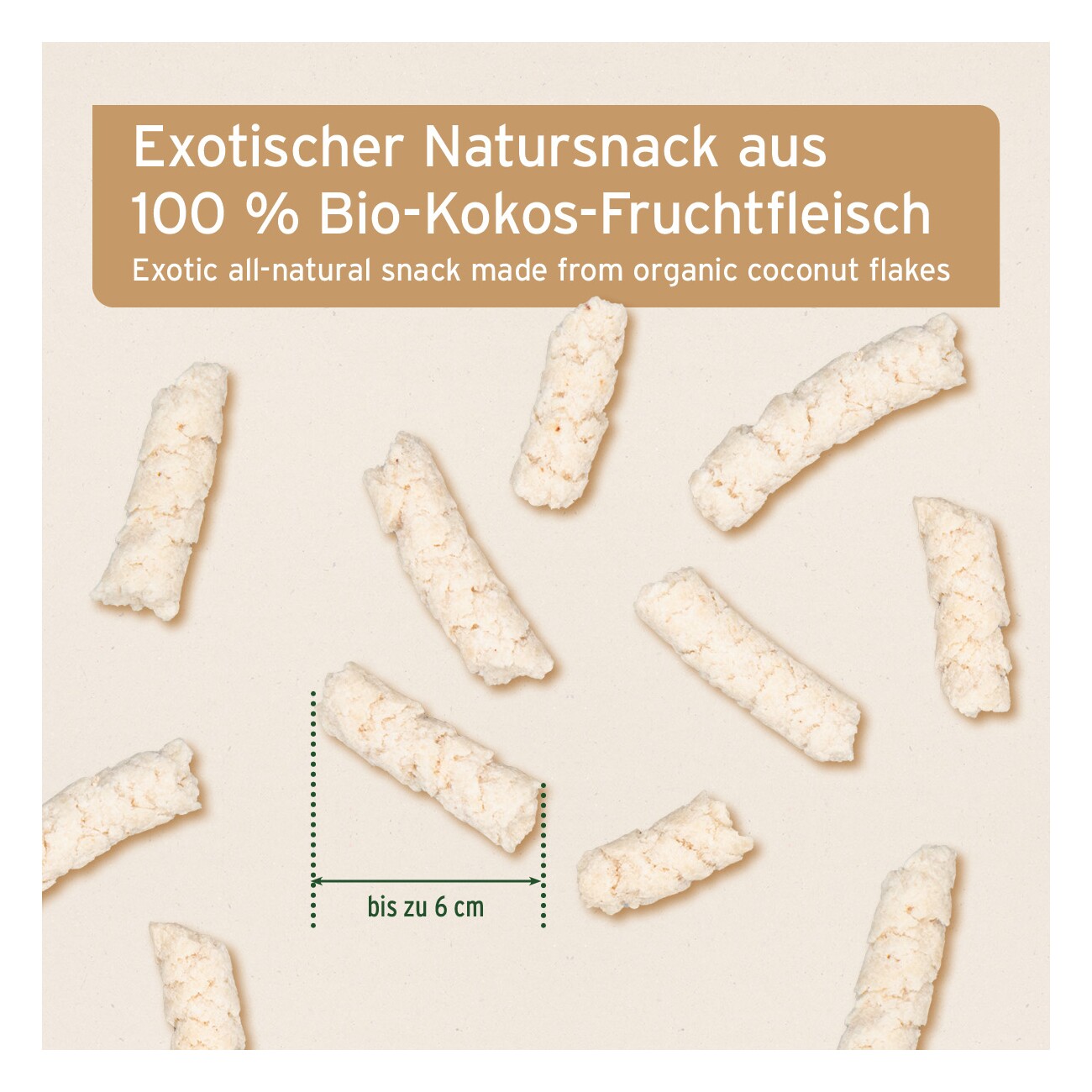 AniForte BIO Kokos-Sticks Snack 500g