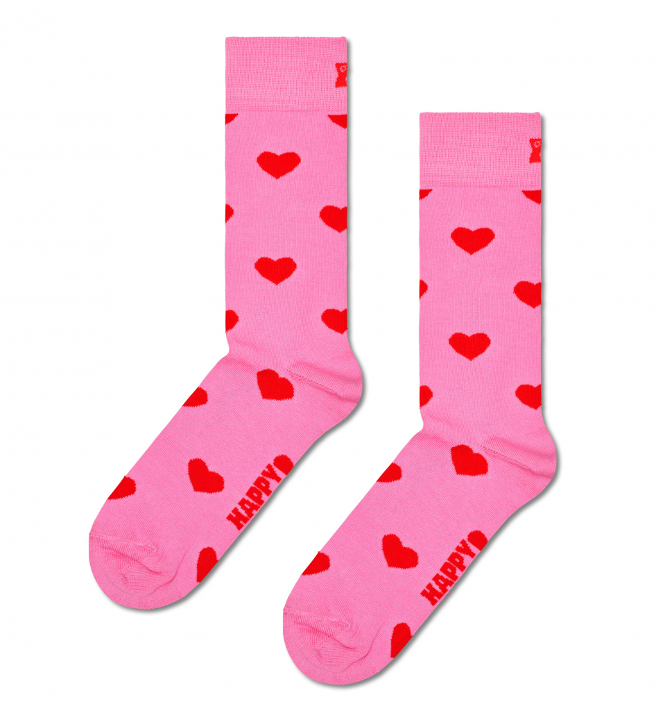 Happy Socks Heart Sock Socken in Mehrfarbig