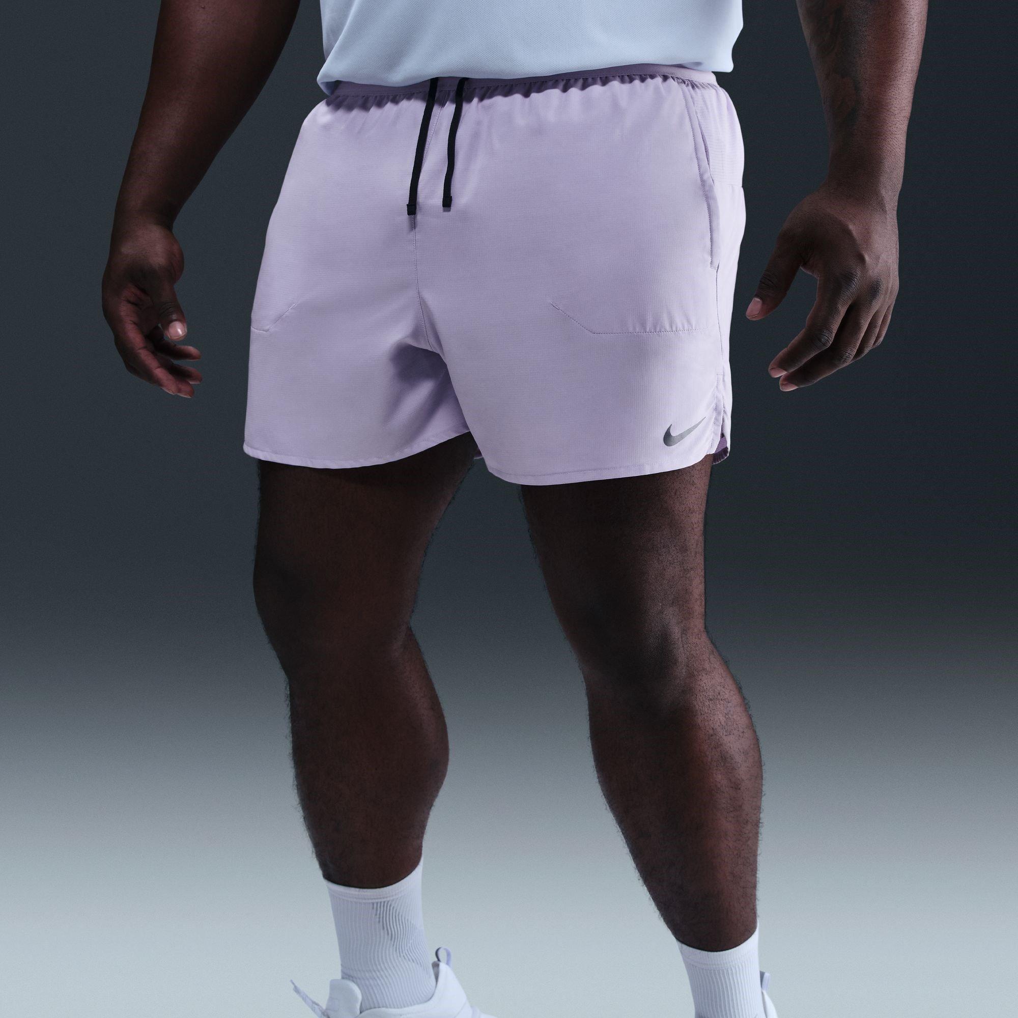 Nike Stride Mens Dri FIT 5 Brief Lined Running Shorts