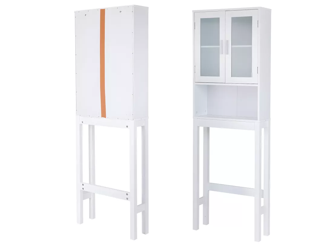 Meuble dessus toilettes wc 57.5 x 19 x 170 cm 20_0000805