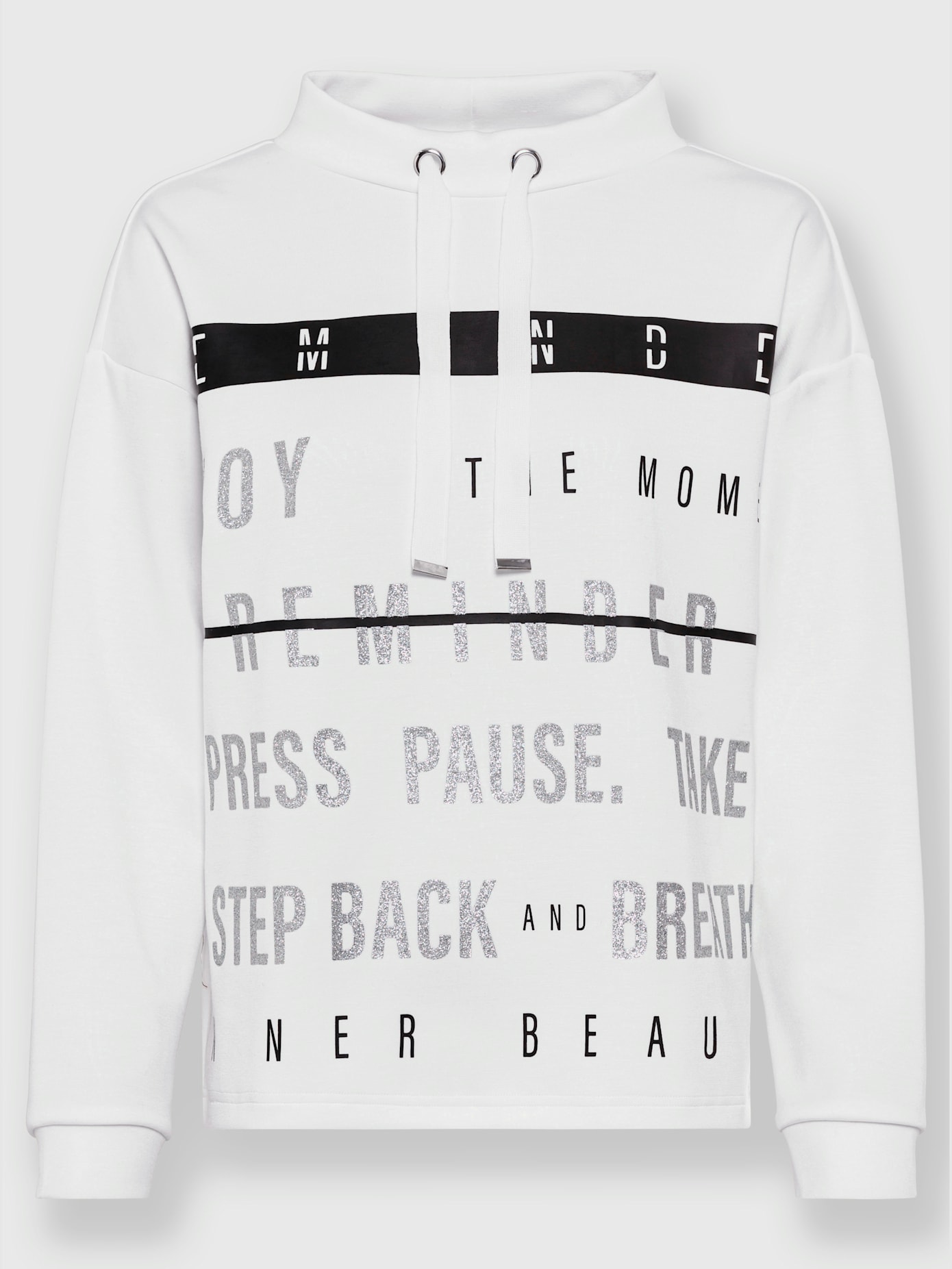 Sweat-shirt élégante inscription